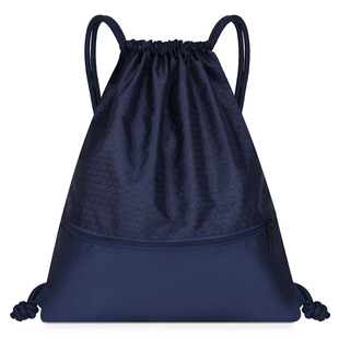 定制印logo抽绳束口双肩包培训班背包篮球训练包足球收纳跑步鞋包