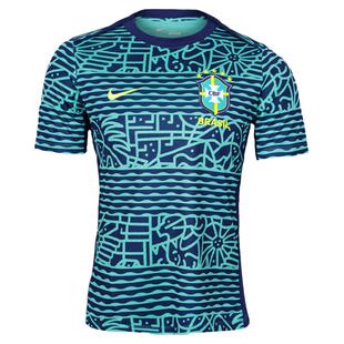 天朗足球Nike耐克2024美洲杯巴西队运动训练短袖足球服FJ2723-445