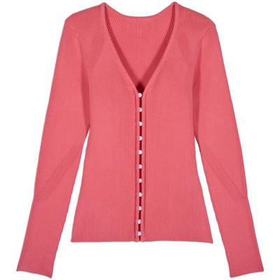 法式百搭休闲风针织开衫