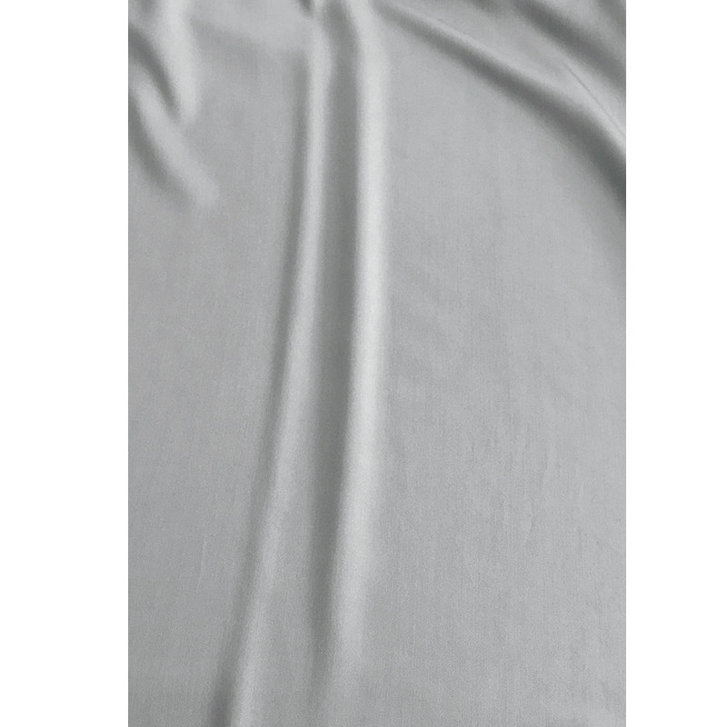 布料全棉睡衣仿真丝棉绸人造棉高档儿童绵绸服装夏季黑色宽幅面料