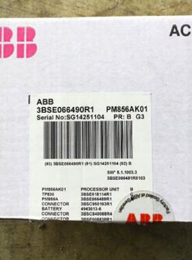 议价ABB DCS AC800M模块,PM856AK01-eA,全新产品,ABB原包装