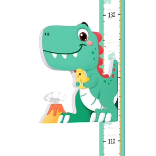 儿童量身高墙贴宝宝精准测量仪磁力墙纸可移除不伤墙神器测身高尺