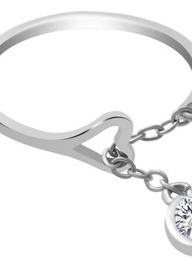 简约设计纯银饰品个性S925创意