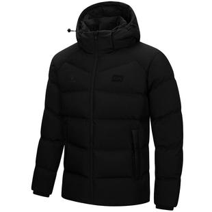 KELME卡尔美中国系列短款羽绒服男2025冬季可拆卸帽运动保暖外套