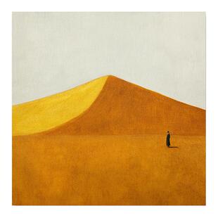 萨拉路吉艺术餐厅挂画迷你正方形无框画简约壁画客厅小尺寸装饰画