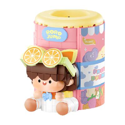 费米潮玩摆件益智拼搭办公桌礼物