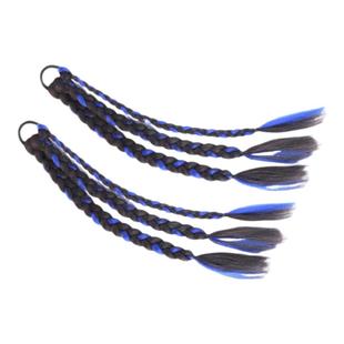 潜水假发片音乐节演唱会头饰拳击辫张杰应援发饰假发海边马尾脏辫