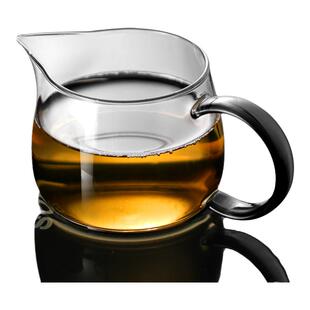 棠诗小公道杯玻璃高档茶具高硼硅功夫茶分茶杯精致泡茶公杯300ml