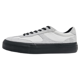 TCMADE 036 德训牛皮拼接硫化鞋 低帮厚底休闲运动帆布鞋 男女款