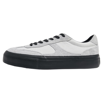 TCMADE 036 德训牛皮拼接硫化鞋 低帮厚底休闲运动帆布鞋 男女款