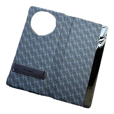 适用MateX5原装正品支架皮套真皮