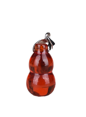 紫色锆石挂件葫芦吊坠