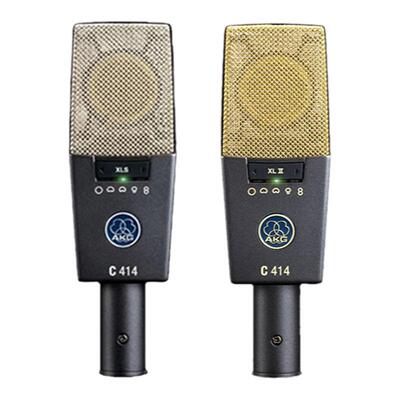 AKG话筒多指向大振膜录音棚专用