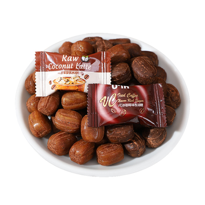 冰黑咖啡香润糖VC清凉薄荷糖果零食散装正品润喉硬糖开车加班即食