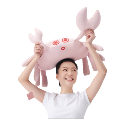 躺岛夏季凉感抱枕有大钳抱枕办公室靠枕可拆洗午睡趴睡枕女友礼物