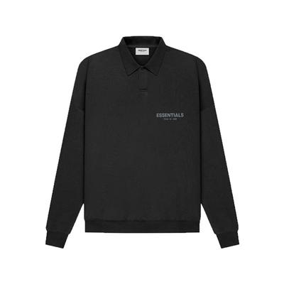 正品essentialspolo衫长袖反光