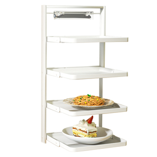 厨房备菜神器置物架可折叠多层台面配菜盘多功能收纳神器火锅食材