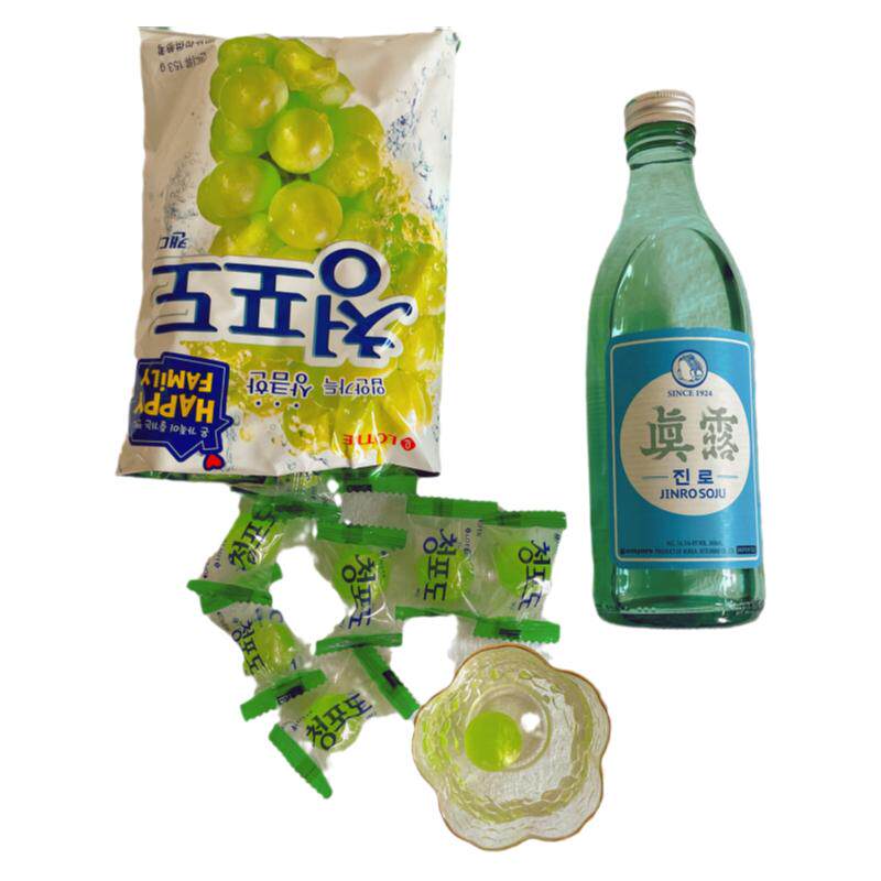 复古版真露酒韩国进口烧酒蒸馏酒