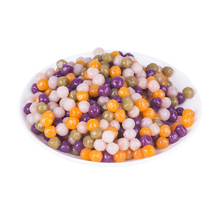 隆尚小芋圆四味混合装彩色迷你小芋圆鲜芋仙芋圆小圆子奶茶店专用