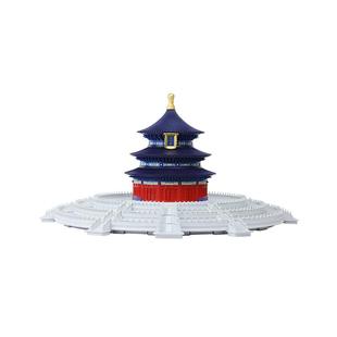 千年榫营造积木祈年殿纪念版天坛古建筑模型斗拱大型拼插榫卯积木