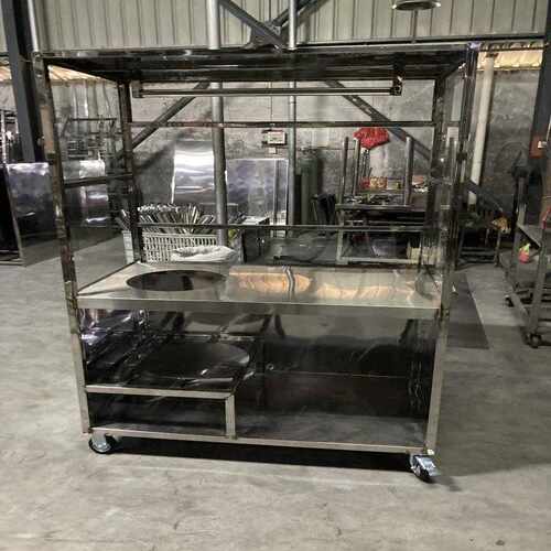 产品专业各类餐车汤粉车厨房用具明档车烧腊车摆摊车工厂直销