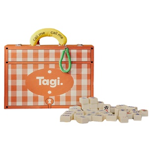 Tagi.《塔碰皮碰》手搓麻将家用礼盒百宝箱含麻将桌布 限量收藏