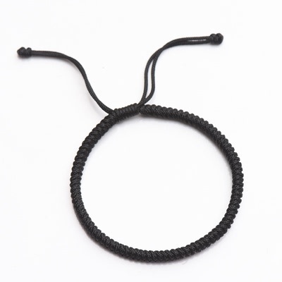 黑色手链金刚结黑绳红绳