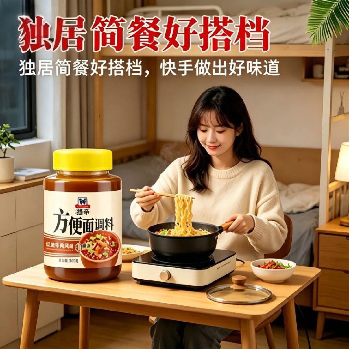 方便面调味料商用炒粉煮面拌面米线增香料拉面牛肉面汤底调味料