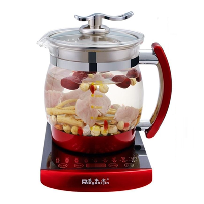 荣事金2.5升大容量电水壶防溢煮茶壶煎药壶玻璃养生壶SD-2500B