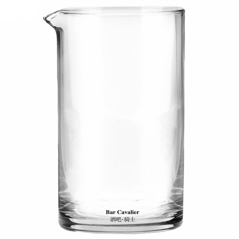日式玻璃调酒杯 手工刻花调酒器Mixingglass子酒吧搅拌杯器具创意