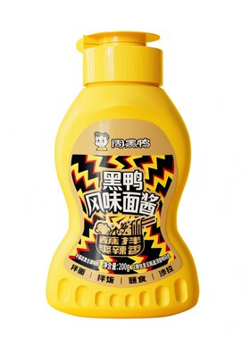 周黑鸭黑鸭风味面酱200g蘸料拌面