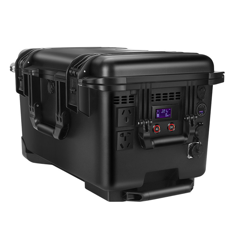 锐羿户外移动电源220v3000W大功率大容量储能电源房车自驾游野外露营户外汽车美容应急抢险工业供电家用室外