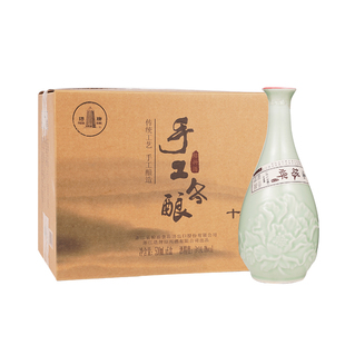塔牌黄酒十年手工冬酿花雕酒500ML*6瓶装整箱半干绍兴黄酒糯米酒