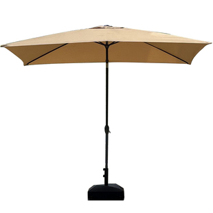 3X2米 长方形太阳伞户外遮阳伞方形伞花园遮阳防雨室外可定制logo