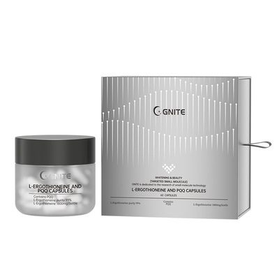 GNITE麦角硫因口服美容胶囊官方旗舰店美国小分子PQQ精华K氧化K皱