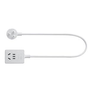 公牛迷你便携小插座单孔可爱小型接线板旅行小排插一位插板延长线