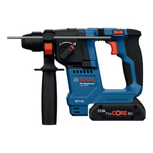 博世GBH18V-18电锤多功能冲击钻打混凝土无刷锂电充电锤钻