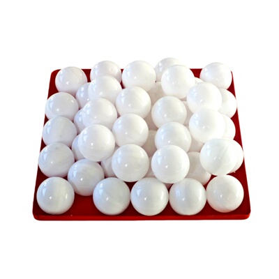 32mm45mm彩色开口球空心球可打开抽签摸奖球空壳活动道具球扭蛋机