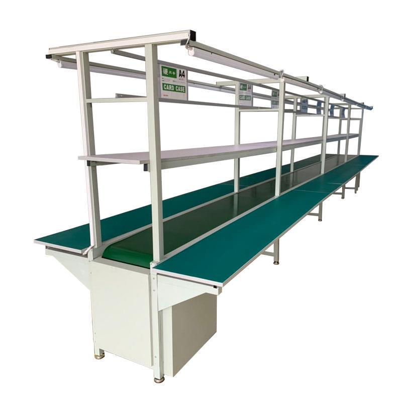 防静电工厂工作台流水线输送机操作台桌子自动插件车间皮带运输机