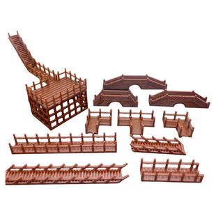 鱼缸栈道楼梯平台拱桥造景盆景假山装饰配件微景观水陆缸山水摆件