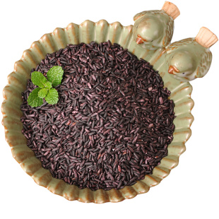 正宗云南哈尼墨江紫米 血紫糯米月子粥 孕妇粥黑米粗杂粮糙米500g