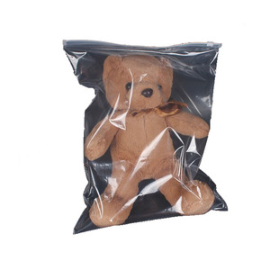 毛绒玩具收纳袋塑料包装礼品袋熊娃娃居家服内衣袜拉链自封口20个