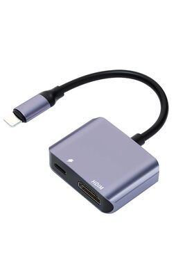适用苹果转hdmi连接线投屏转接器