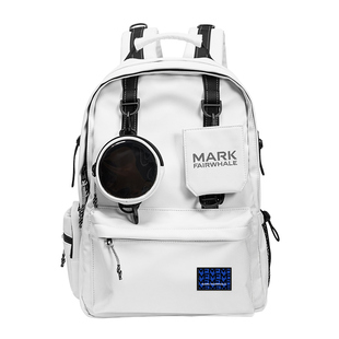 Mark Fairwhale/马克华菲2025日系休闲双肩包男女高中生书包背包