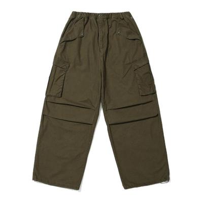 TIRES复古伞兵工装裤多口袋长裤