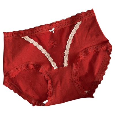 莫代尔内裤中腰女柔软亲肤不起球