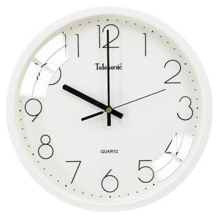 天王星钟表挂钟客厅2025新款简约现代餐厅装饰时钟挂墙静音免打孔