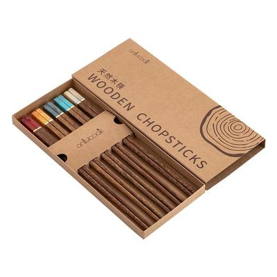 onlycook抗菌鸡翅木筷子防滑筷