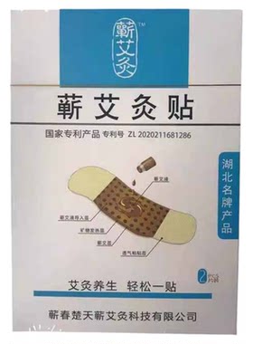 正品李时珍湖北肩颈腰椎蕲艾灸贴