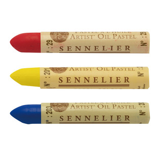 法国SENNELIER申内利尔 油画棒油性粉彩 常用色 木下老师 创作